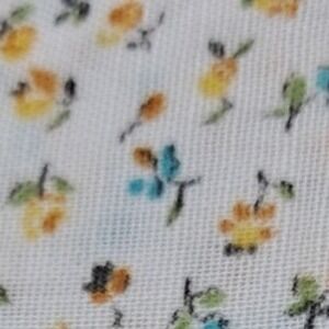 Floral‎ Fabric Material 2 Yards x 44 Inches Prewashed Sewing Craft